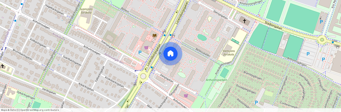 Delsjögatan 6, Bellevuegården