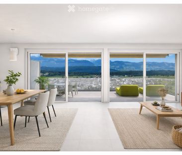 Moderne 3.5-Zimmer-Terrassenwohnung mit Panoramablick in Eschenbach SG - Foto 1