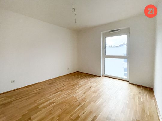 Geförderte 2-Zimmer-Wohnung mit Tiefgaragenparkplatz und Balkon in Gallspach. Erstbezug! - Foto 1