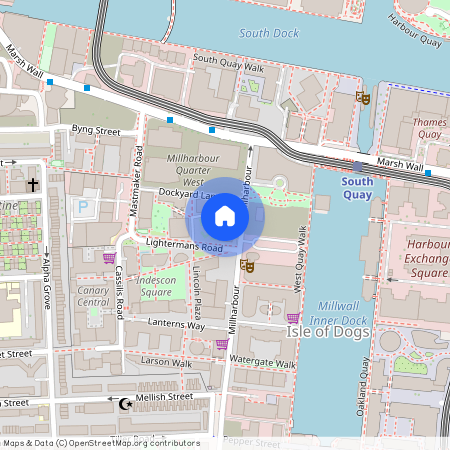 Ostro Tower, Canary Wharf, E14, East London