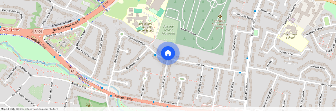 Midholm Close, London, NW11