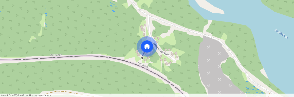 Golfbyn Klubbvägen, Duved