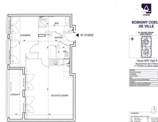 location Appartement T2 DE 56m² À BOBIGNY - Photo 1