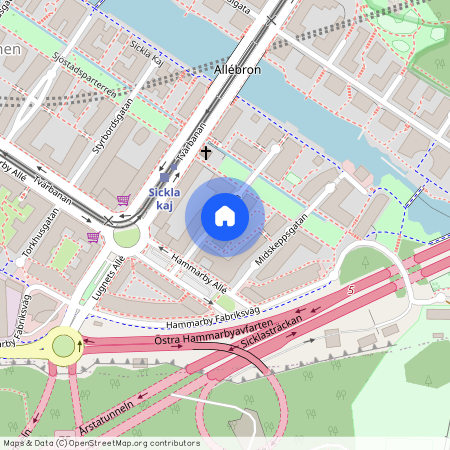 Aktergatan 14, Södra Hammarbyhamnen