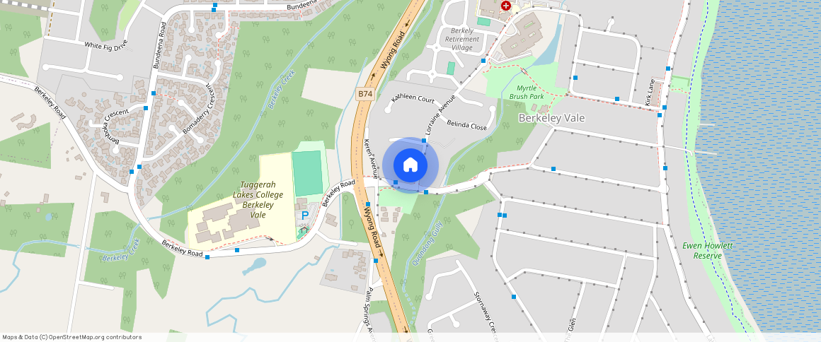 ** Lorraine Avenue, Berkeley Vale, NSW 2261