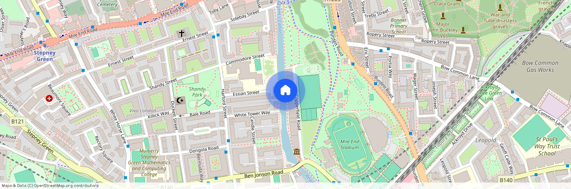 Copperfield Road, Bow, London, E3