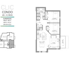 Appartement · 88 m² · Québec - Photo 3