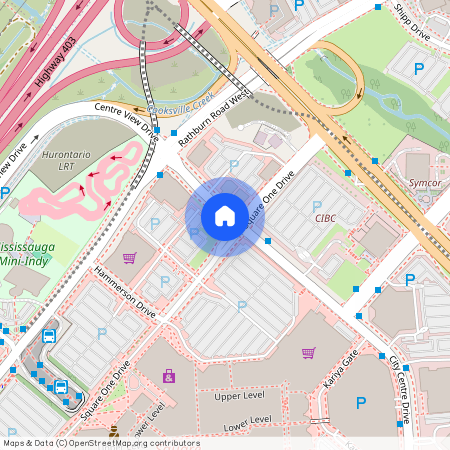 2 Erskine Road #418, Mississauga, City Centre