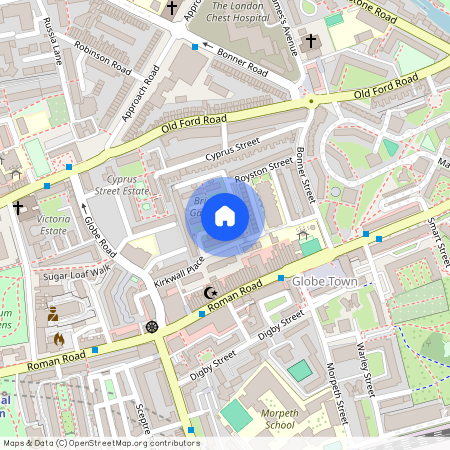 Brierly Gardens, Bethnal Green, E2