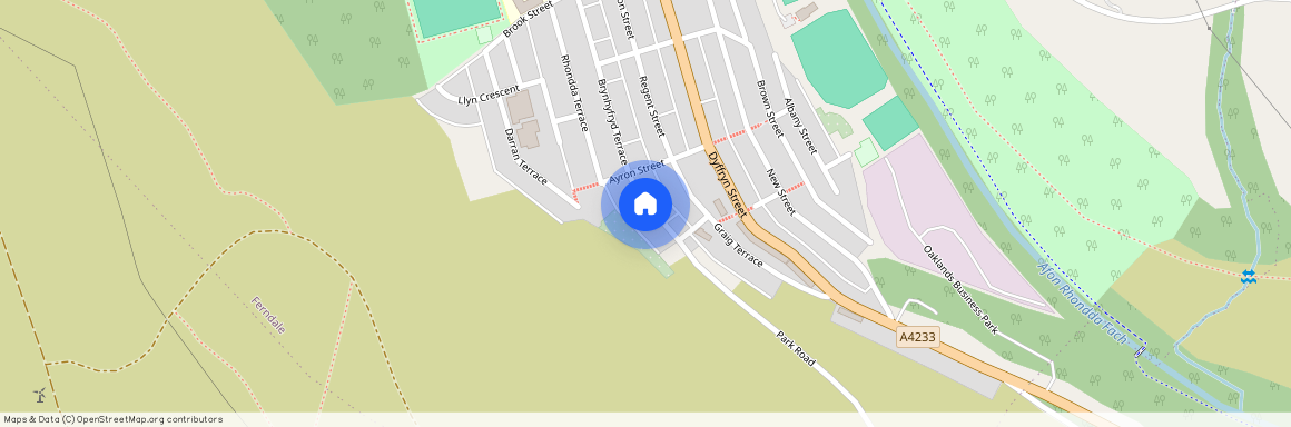 Brynhyfryd Terrace, Brynhyfryd Terrace, Ferndale, Ferndale, CF43