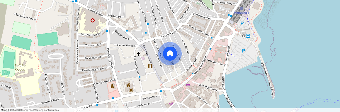 Belgravia Street, Penzance, TR18, Cornwall