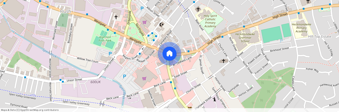 Market Place, Heckmondwike, WF16