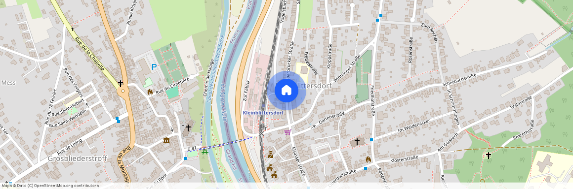 66271 Saarland - Kleinblittersdorf