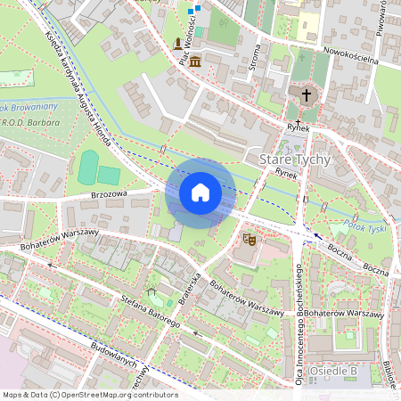 ul. ks. kard. Augusta Hlonda, Osiedle Barbara, Tychy, śląskie