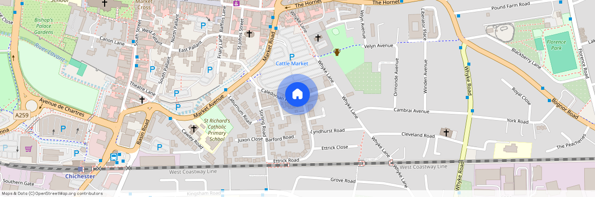 Caledonian Road, Chichester, PO19