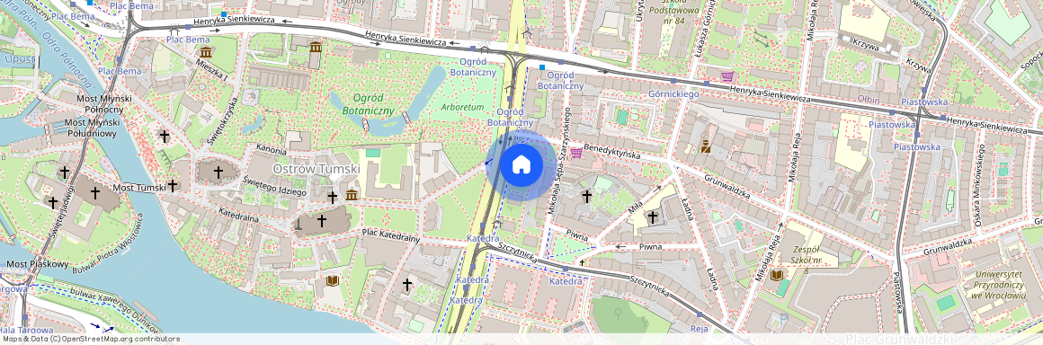 ul. kard. Stefana Wyszyńskiego, Plac Grunwaldzki, Śródmieście, Wrocław, dolnośląskie
