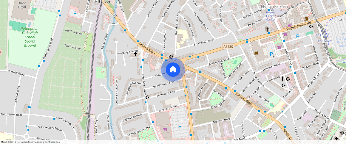 ** Grimston Road, Nottingham, Nottinghamshire, NG7