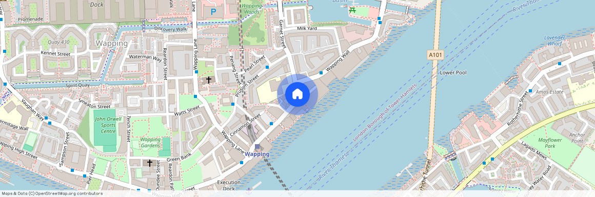 New Crane Place, Wapping, E1W