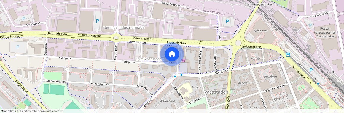 Vasastaden, Linköping, Östergötland, Slöjdgatan 1 A