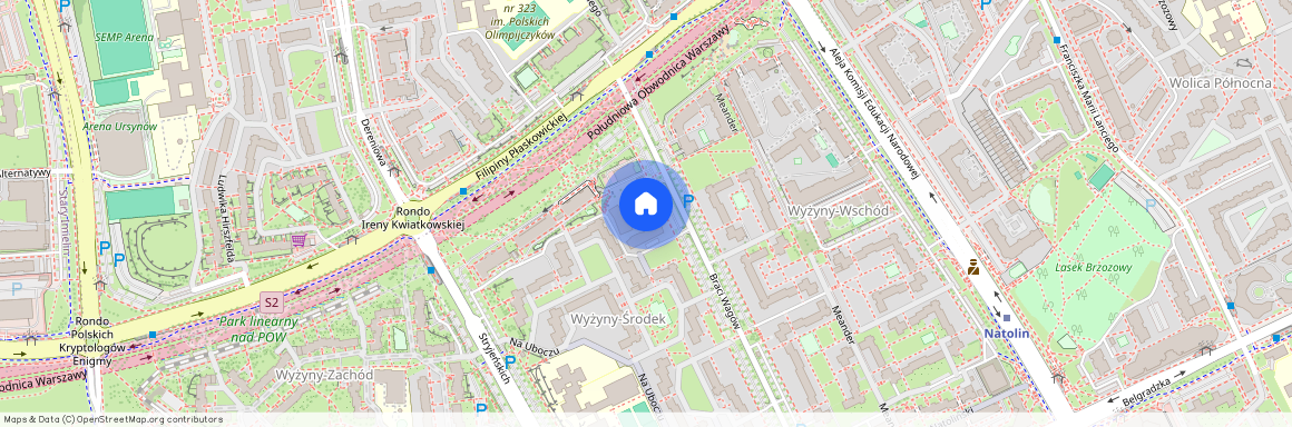 ul. Braci Wagów, Natolin, Ursynów, Warszawa, mazowieckie