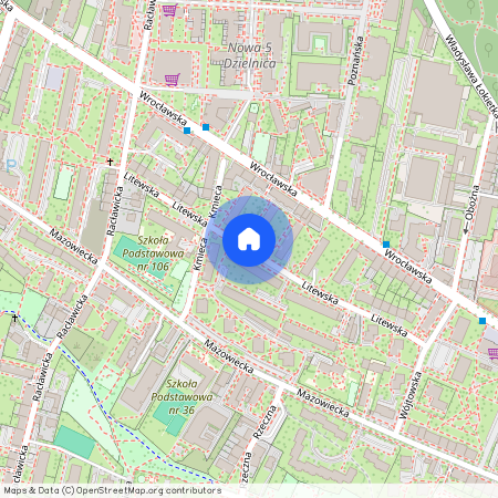 ul. Litewska, Krowodrza, Krowodrza, Kraków, małopolskie