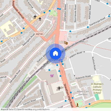 Streatham High Road, Streatham Station, SW16