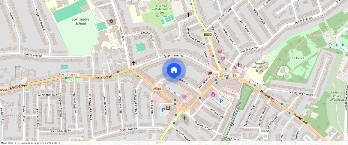 Princes Avenue, Haringey, N10