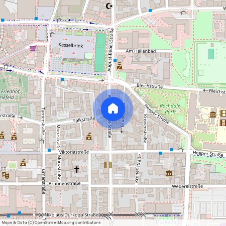 August-Bebel-Strasse 103, 33602 Bielefeld - Bielefeld (Innenstadt)