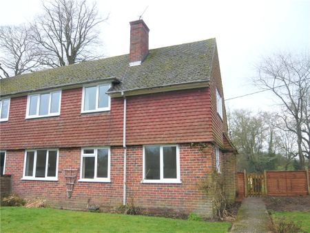 3 bedroom semi detached cottage in a semi rural position with good size surrounding gardens and garage. - Photo 3
