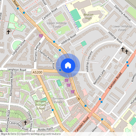 Brecknock Road, Camden Borders n7, London