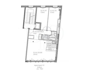 4 Zimmer, 73 m², 5. Stock - Foto 3