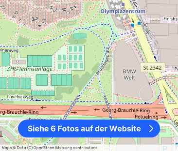 360 GRAD TERASSE MIT BLICK AUF BMW - Foto 1