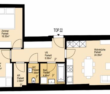 Erstbezug nach Sanierung: Schöne 3-Zimmer-Wohnung mit Top-Anbindung - Photo 3