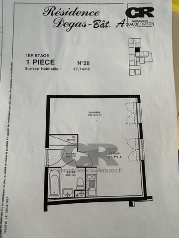 Location Appartement 1 pièce 28m² VANDOEUVRE LES NANCY 54500 - Photo 5