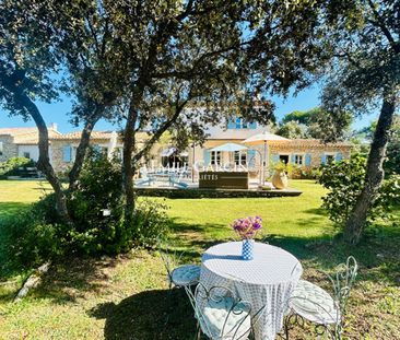 Luberon, Bonnieux, Mas à louer avec piscine - Photo 3
