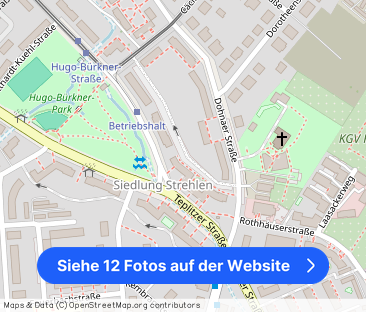Nah am Großen Garten! Die perfekte Wohnung mit optimaler Raumauftei... - Foto 1