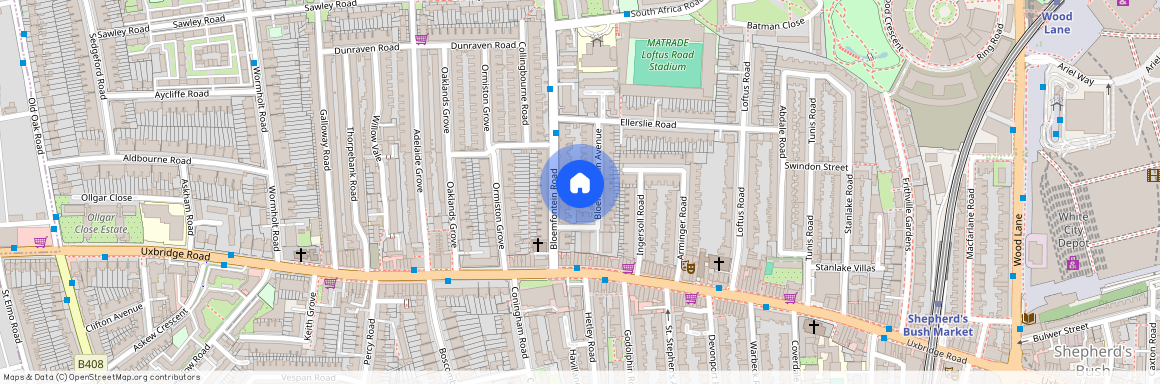 Bloemfontein Road, Shepherd's Bush, London, W12