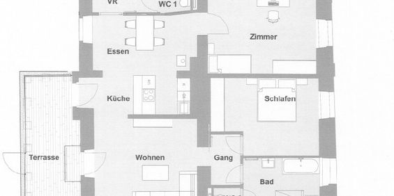 ERSTBEZUG, Toprenovierte 3-Zimmer Wohnung mit Terrasse und Gartenblick - Foto 3