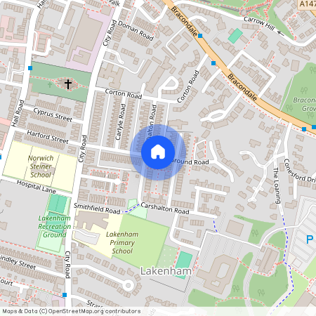 Cricket Ground Road, Norwich