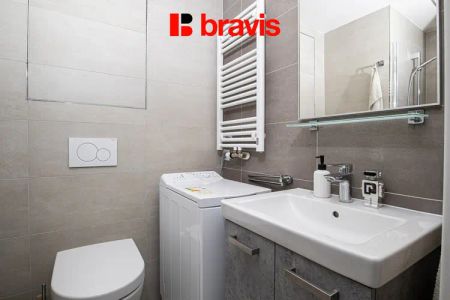 Pronájem bytu 1+kk, Brno - Trnitá, Placzkova ulice, novostavba, parkování, sklep - Фото 4