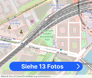 Untermiete in Berlin Mitte-Moabit | ab sofort bis 30.09.26 - Foto 1