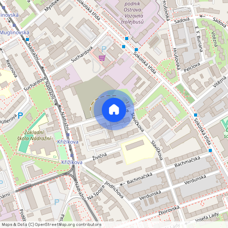 Křižíkova, Ostrava - Moravská Ostrava