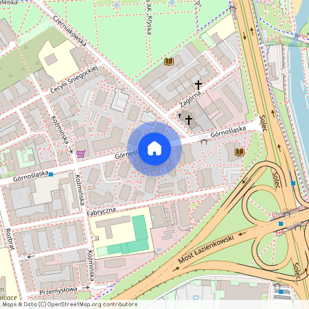 ul. Górnośląska, Solec, Śródmieście, Warszawa, mazowieckie