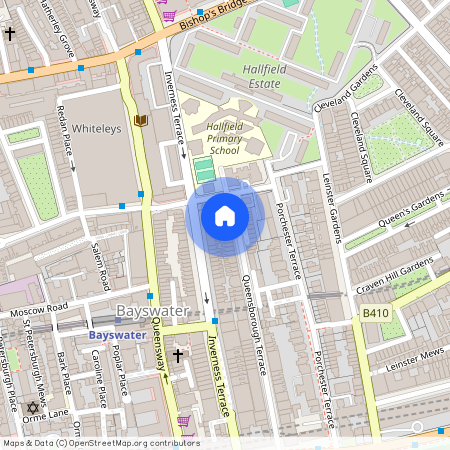Queensway Terrace, Queensway, Bayswater W2