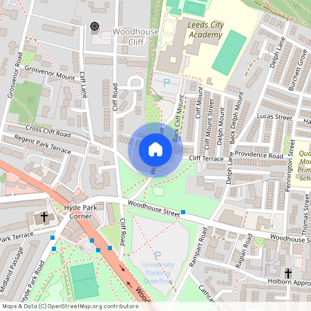 5B, Woodhouse Cliff, Leeds, West Yorkshire, LS6 2HF