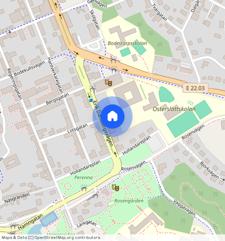 Erik Dahlbergsvägen **, Karlshamn