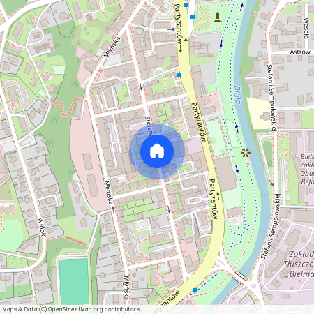 ul. Stefana Batorego, Bielsko Południe, Bielsko-Biała, śląskie