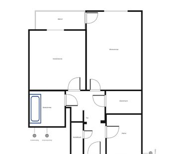 Schöne Wohnung sucht Mieter: günstige 2-Zimmer-Wohnung - Photo 3