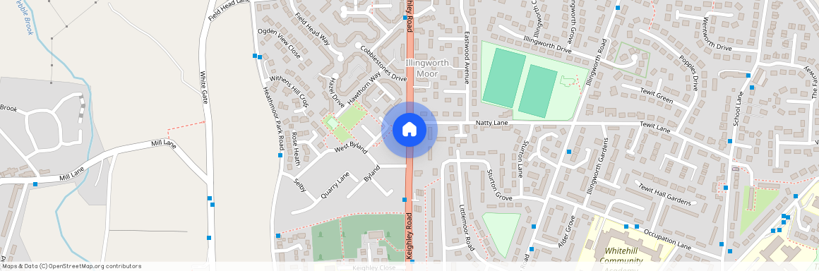 Keighley Road, Halifax, Illingworth