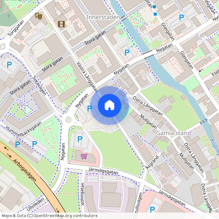 Västra Långgatan, Köping